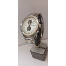 VINTAGE Mondia ανδρικό ρολόι με ασημένιο καντράν και ασημένιο μπρασελέ λουράκι (VIN60 - 1-589-2)